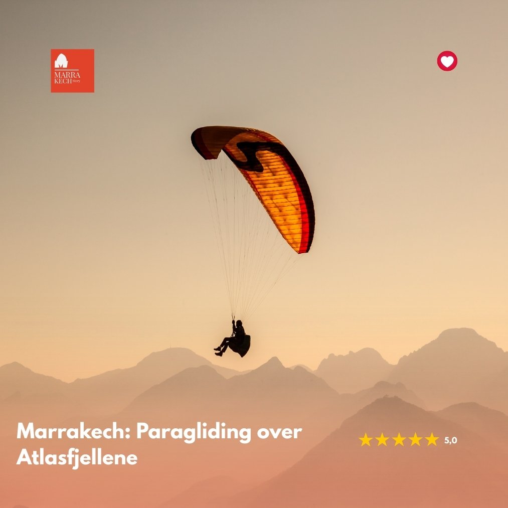 Paragliding over the Atlas